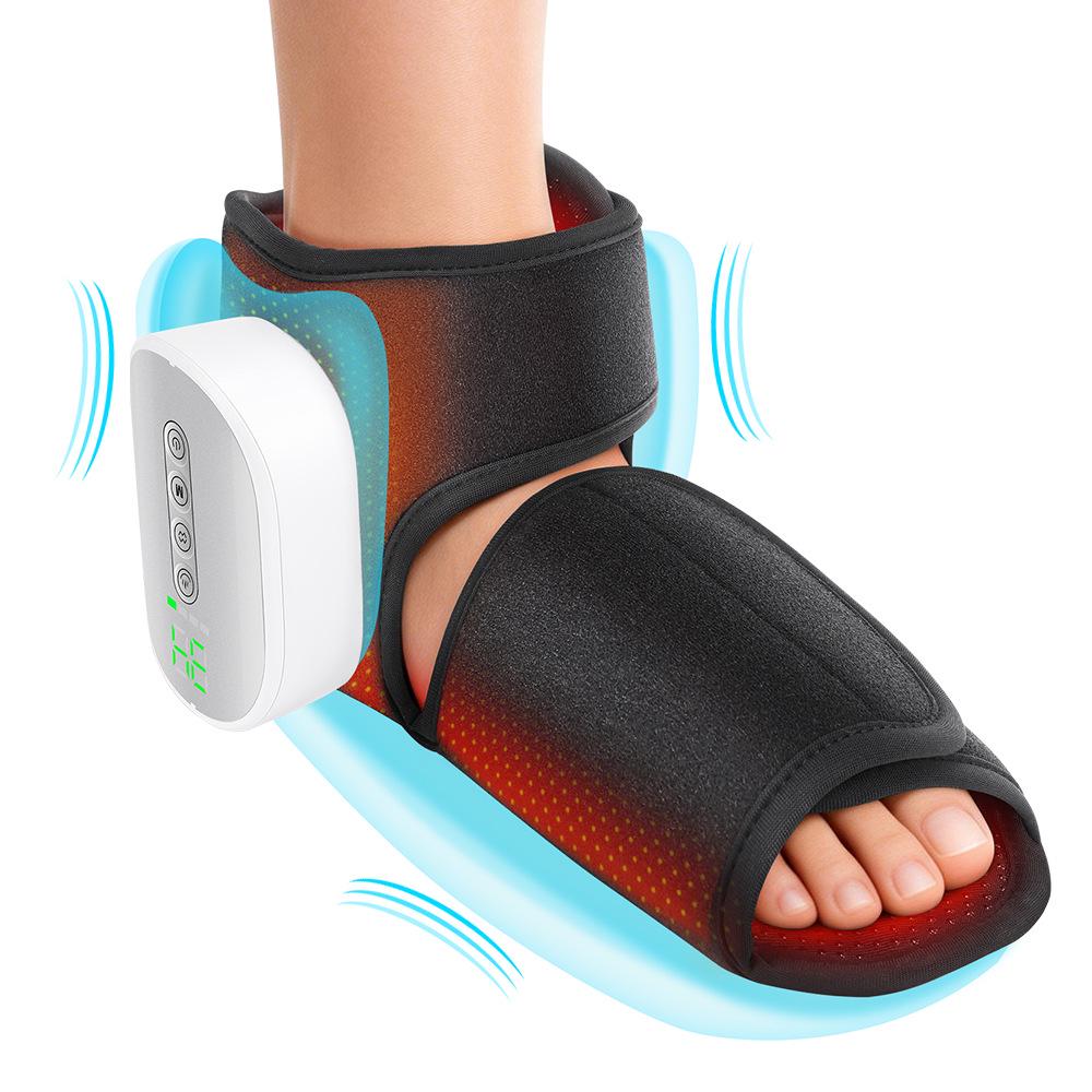 3-Mode Heated Dual Airbag Foot and Ankle Massager чёрный