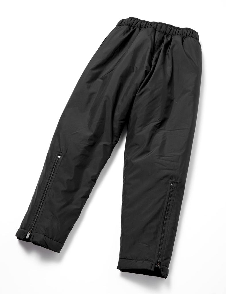 Mizuno Soccer Warmer Size 140 Pants, Junior, Water-Repellent, P2MF2690, Kids, Black,