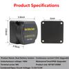 Dual Battery Smart Isolator 12V 140A Voltage Intelligent Separator VSR Relay Waterproof Control Switch for Car Boat Yacht Truck