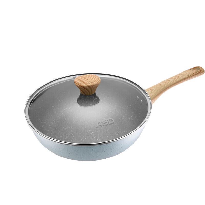ASD Anjia Crystal Stone Non-stick Wok, 28cm