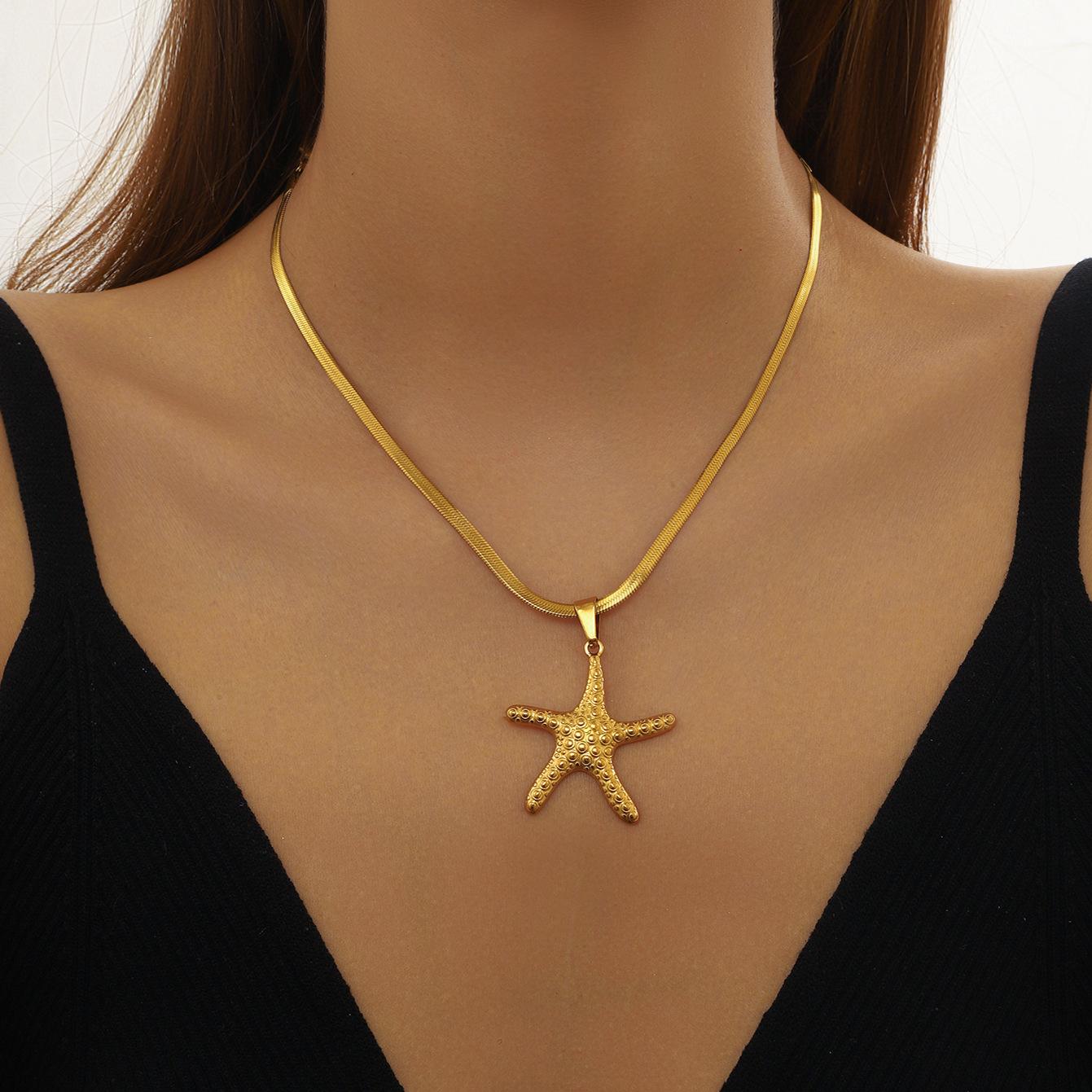 

Модное ожерелье для женских украшений золотой