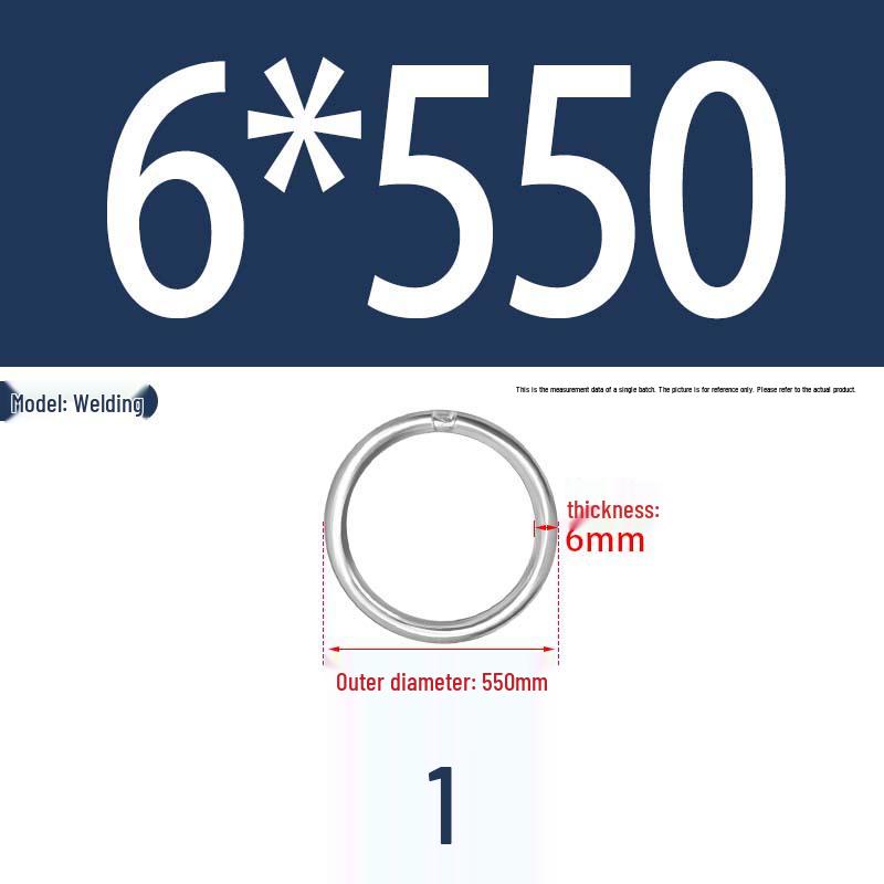 304 Stainless Steel Seamless O-Ring for Lifting and Hammock Yoga Connection