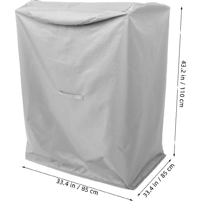 BESPORTBLE Woodchipper Shredder Mulcher Cover, Leaf Mulcher Cover Waterproof Oxford Cover Heavy-Duty Shredder Mulcher Cover for Garden Equipment