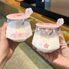 Sakura Glass Water Cup, Heat-resistant Tea Cups, High Aesthetic Mug, Spoon with Lid, Home Office Milk Coffee Mugs, Holiday Gift