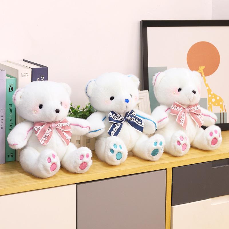 Cute Little Bear Doll Grab Machine Doll Plush Toy Teddy Bear Doll Give Girlfriend Valentine's Day Gift