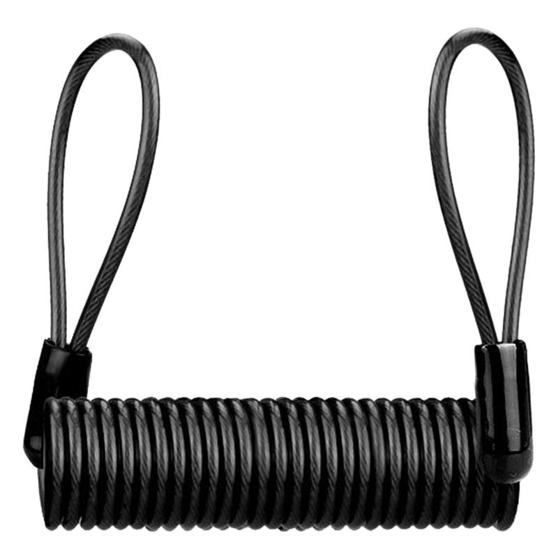 3.5mm Anti-Theft Spring Wire Rope Motorcycle Bike Lock Cable Lock Reminder Cable Theft Handlebar Scooter Disc Brake Lock