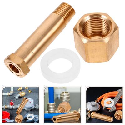 Pressure Reducing Valve Accessories Connector Nut Kit with Installation Cover and Screws for Pipeline Protection