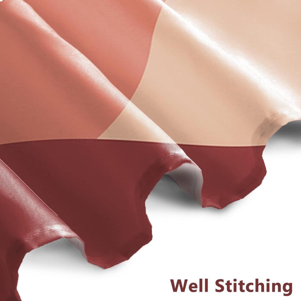 Boho Shower Curtain With Hooks Arch Sun Rainbow Green Leaves Mid Century Shower Curtain Washable Bathroom Decor 72X72Inch