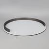 European Metal & Leather Storage Tray for Home Decor