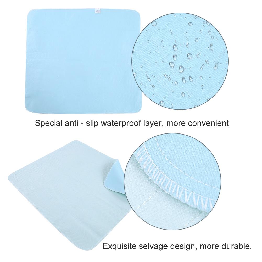 2Pcs Reusable Underpad Washable Waterproof Kids Adult Incontinent Pad