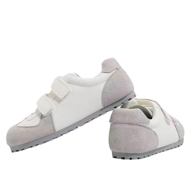 Cream Puff Little White Shoes Women's New Spring Fashion Casual Flat Autumn