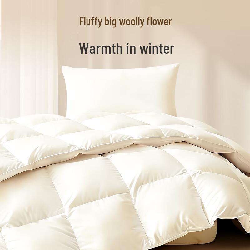 Premium 95% White Goose Down Winter Duvet