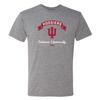 Indiana Ribbon Arc NLA Triblend T-Shirt - Premium Heather
