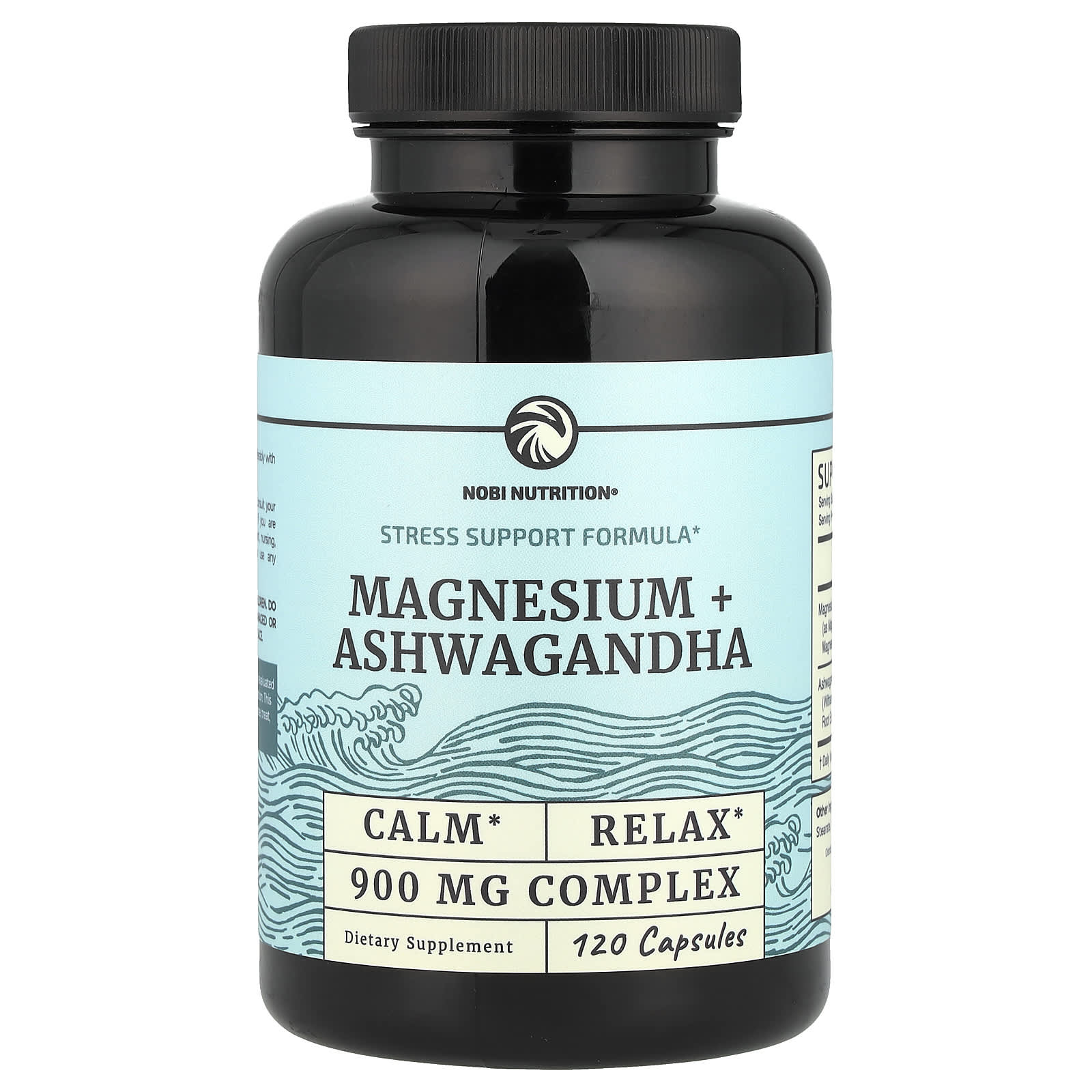 

Magnesium + Ashwagandha, 120 Capsules