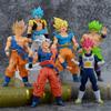 Anime Dragon Ball Z Super Saiyan Son Goku Broly Gogeta Vegeta PVC Action Figures Statue Collectible Model Kids Toys Doll Gifts