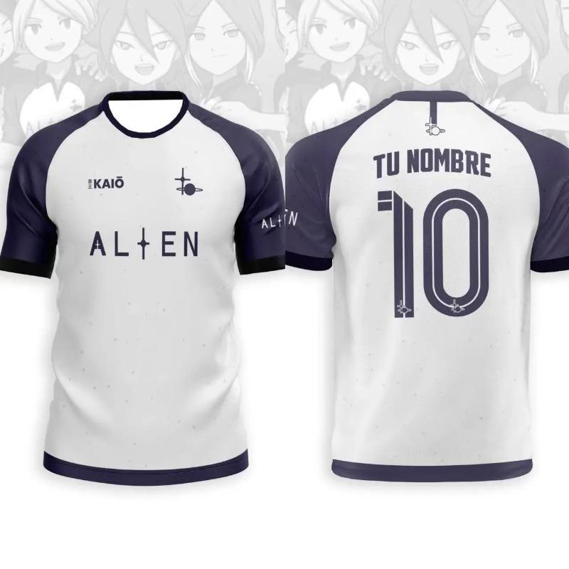 

Men s Football T-shirt Japanese Animation T-shirt Inama Eleven Joint Short-sleeved Summer XXS