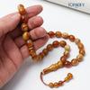 Oval 33-Bead Tasbih: Middle Eastern Prayer Beads
