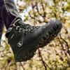 2024 Herren Warme Wasserdichte Stiefel Outdoor Sportschuhe Winter Schneestiefel für Männer Wanderstiefel 38-46