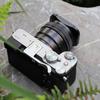 Haoge Metal Square Bayonet Lens Hood for Sony FE 40mm F2.5 G, FE 50mm F2.5 G, FE 24mm F2.8 G, RX1RIII M3, RX1R, RX1RII, R3, RX1M2 Lens Hood with Metal