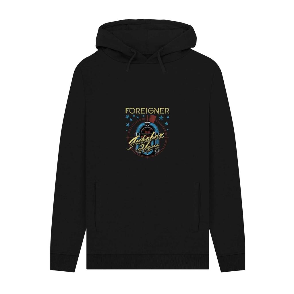 Foreigner Unisex Adult Jukebox Graphic Hoodie