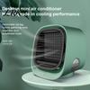 Office Desk Air Cooler Portable & Humidifier, Quiet Cooling Fan with 300ml Tank Desktop Misting, for Home And Circulation Personal Conditioner