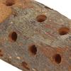 Hamster Log Chew Toy Natural Safe Molar Bite Resistant   Wooden Standing Stick for Small Animals