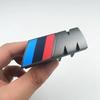 YABBF1 Para BMW Nuevo 2025 Logo 3D ABS Negro Emblema M Insignia de Rejilla Frontal de Coche Para BMW X1 X2 X3 X4 X5 X6 F10 F30 F48 F39 E83 E84 E46 E60 G01