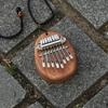 Mini Fingertumpiano 8 Tangenter Utsökt Fingertumpiano Bärbara Musikinstrument