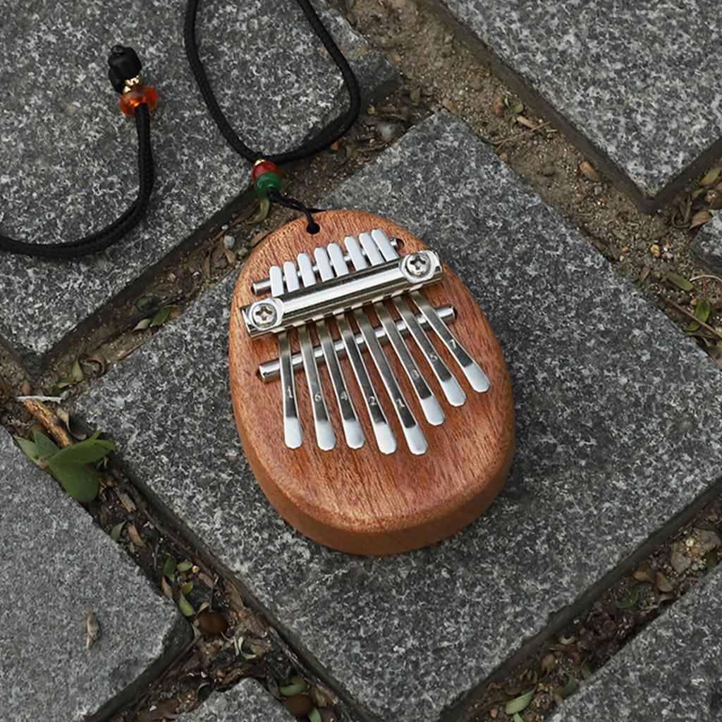 Mini Fingertumpiano 8 Tangenter Utsökt Fingertumpiano Bärbara Musikinstrument