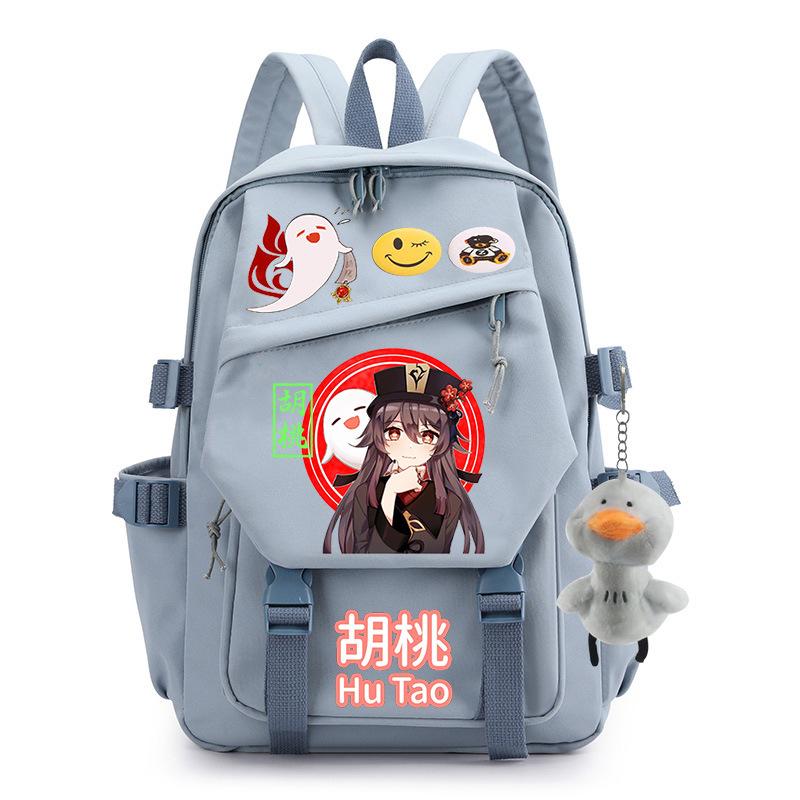 Design Student Large-capacity Backpack Girls Trendy Youth Travel Yuanshen Schoolbag