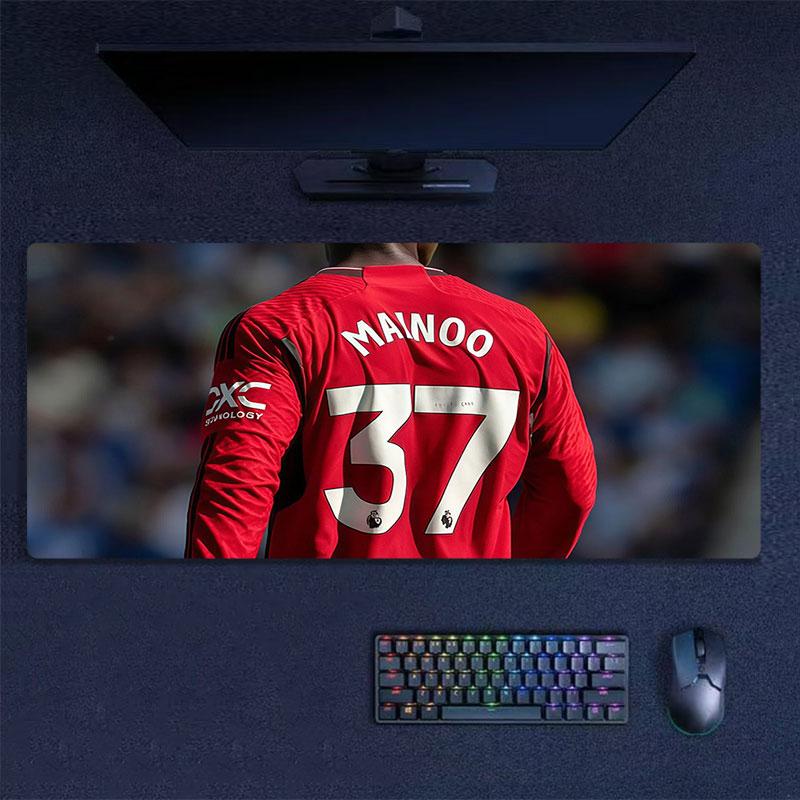 Kobbie Mouse Pad, Large Gaming Desk Mat, Non-slip XXL Mousepad for Laptop & Tablet, Mini PC Playmat with Stitched Edges