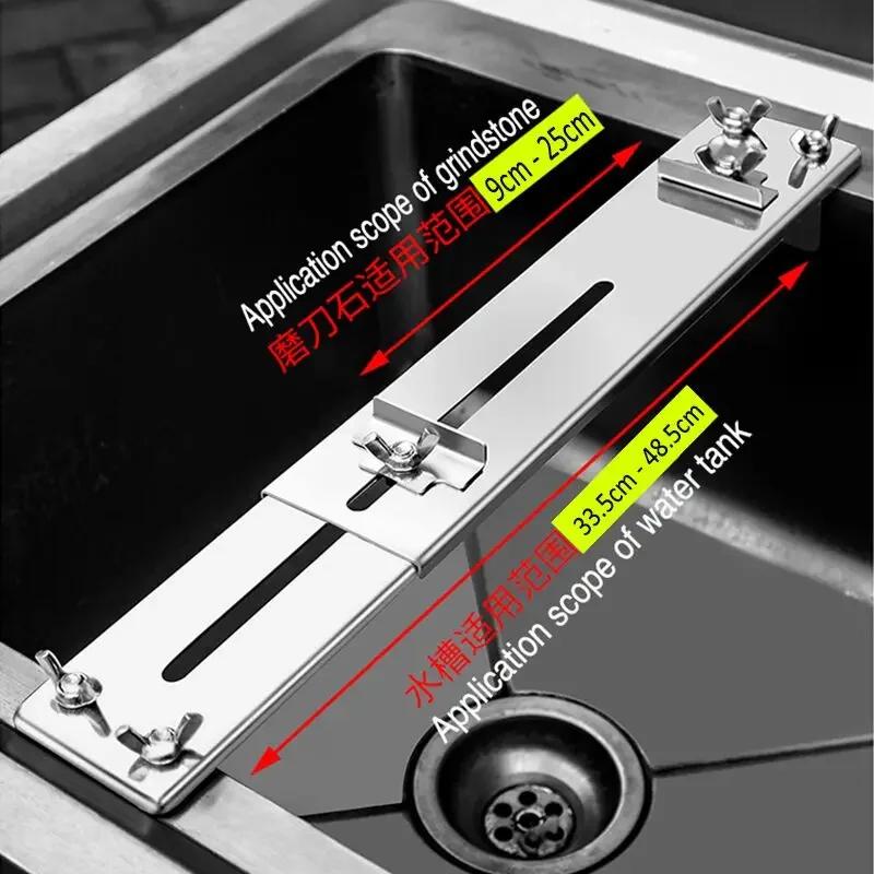 Oilstone Whetstone Sharpening Stone Fixed Knife Sharpener Angle guide 15degrees Accessories Kitche Knives Auxiliary Tool320-8000