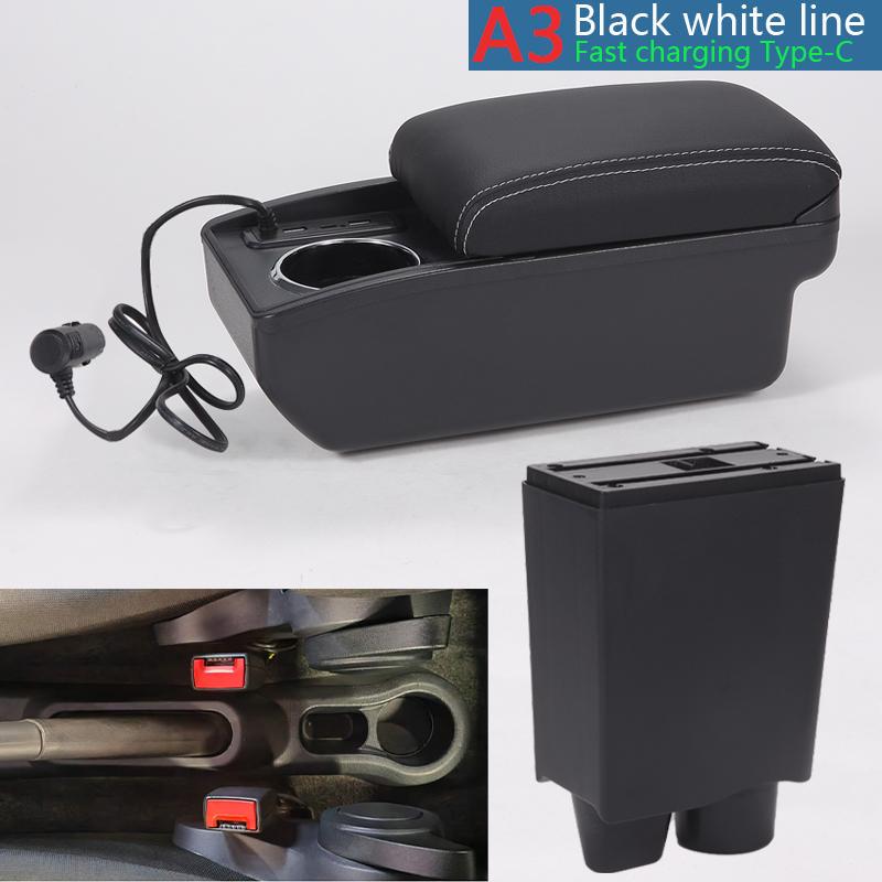 For Fiat Mobi Armrest Box For FIAT MOBI Car Armrest Auto Storage Box Dedicated Retrofit Parts Interior Car Accessorie 2025