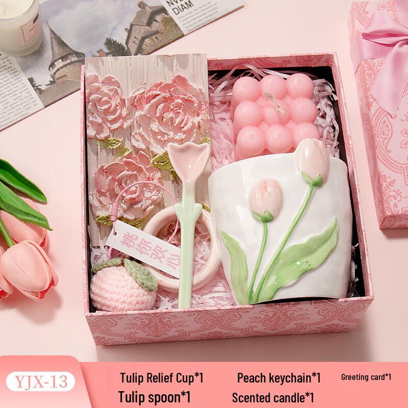 Women s Day Embossed Tulip Gift Set Set 13