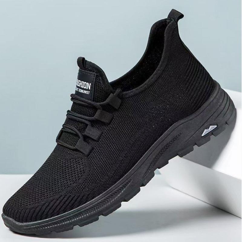 Fashion Men's Breathable Casual Shoes for Spring Summer Soft Soled Lightweight Simple Comfortable Versatile Men's Sports Shoes