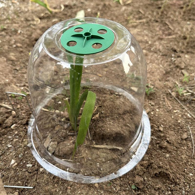 1/5 Buc Acoperiș pentru Răsaduri de Flori pentru Plante din Semințe Clopot Acoperiș Protejează Plantele Grădinărit de Seră Grădină Legume Acoperiș de Plastic