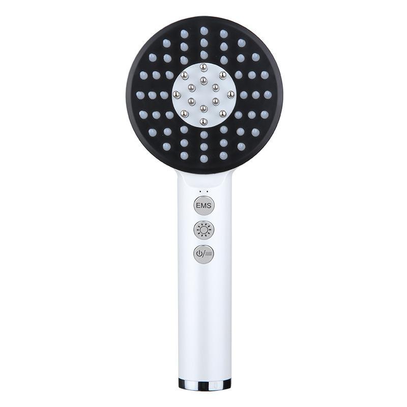 Electric EMS Microcurrent Comb with Red and Blue Light for Cross-border Massage and Liquid Application