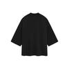 Fear of God Essentials Heavy Jersey Football Tee Jet Black Men Tops 125SP244104F