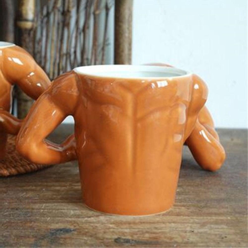 With Handle Ceramic Pectorales Mugs Gift Box Funny Gift Mugs Unusual Route Mug Home Breakfast