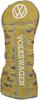 Lezax Volkswagen Fairway Wood Headcover, Beige, VWHC-1802