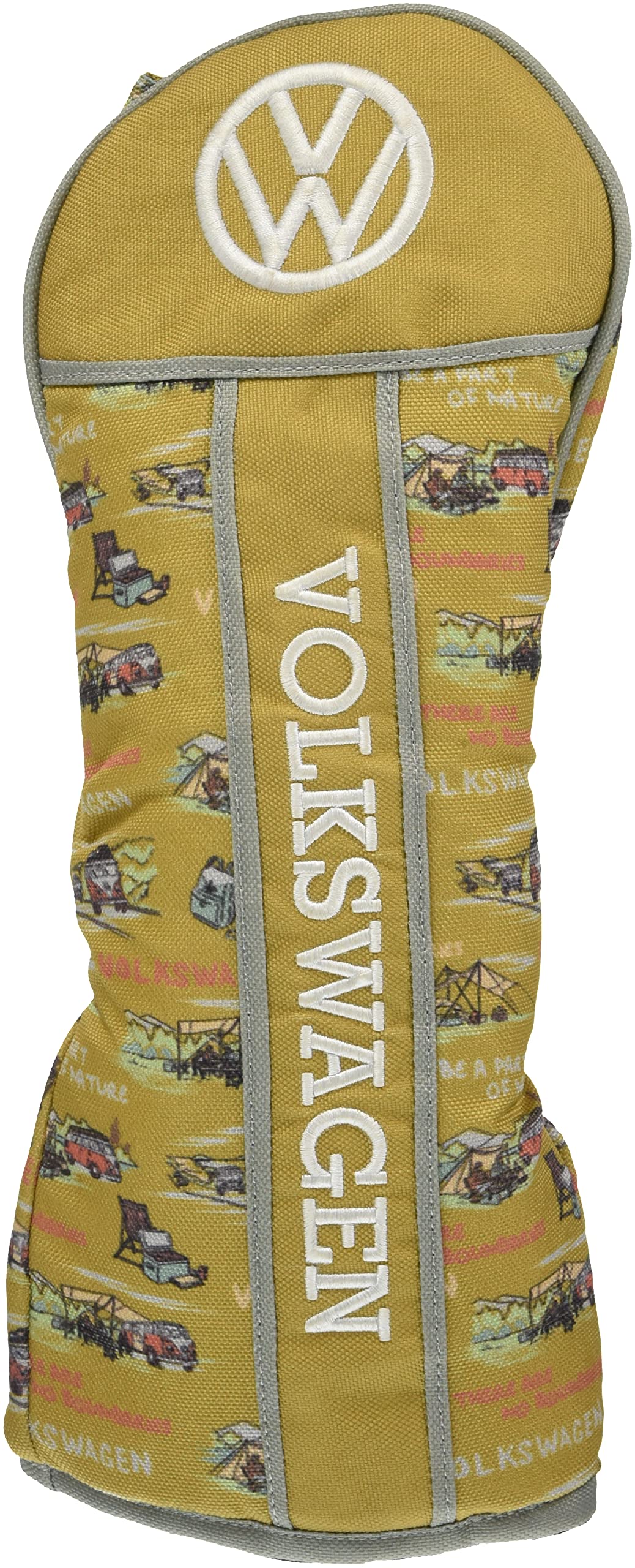 

Lezax Volkswagen Чехол для головки фейрвей-вуда, Бежевый, VWHC-1802