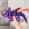 3D Printed Dinosaur Figurine Movable Joints Tyrannosaurus Mosasaur Stegosaurus Ankylosaur Pterosaur Velociraptor Model Stress Relief Dino Fidget Toy