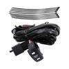 090E Universal High Capacity 160W Wiring Harness with Lighted Whip for LED Light Bar Fog Light Suitable for UTV ATVs SUV