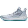Li Ning Liren 3 Glacier Textile, Synthetic Leather, TPU Abrasion Resistant Breathable Mid Top Basketball Shoes Men's ABAS089-3