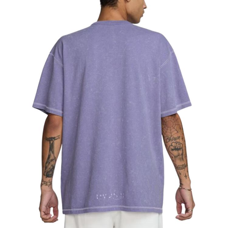 New Nike Sportswear SS25 T Shirt Men's Purple HJ0777-527