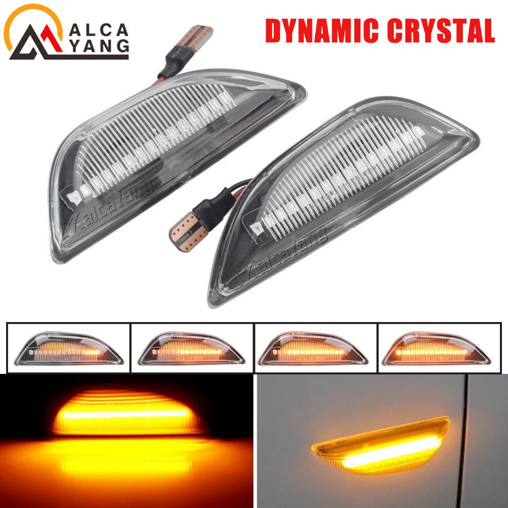 Динамический боковой указатель поворота, задний боковой указатель поворота, бегущий указатель поворота для Opel для Mokka X для Chevrolet Trax