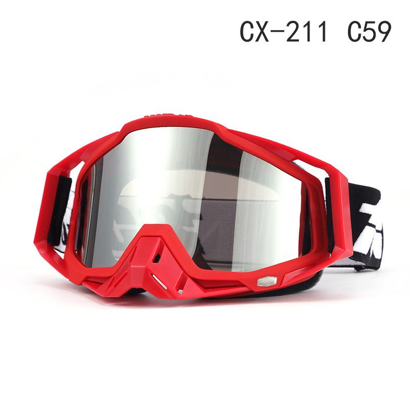 100% Windproof Off-road Motorcycle & Ski Goggles for Outdoor Riding