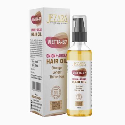 Jezara Vietta-B7 Huile capillaire aux bienfaits de l'oignon et de l'argan-100 ml