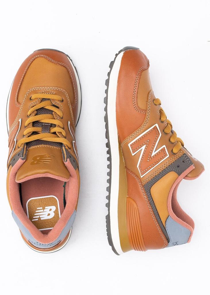 Кроссовки New Balance ML574 ML574OMA brown/orange