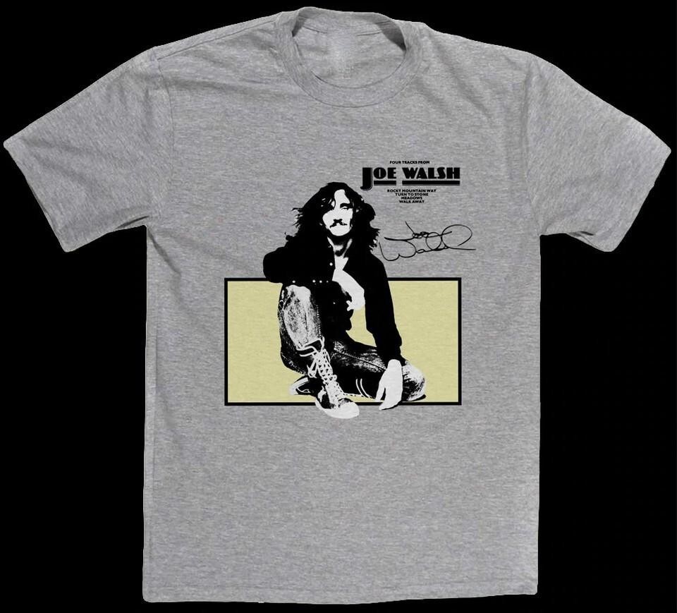 Vintage Joe Walsh Album Cotton Sport Grey Cotton S-234XL Unisex Shirt AA902 S